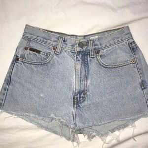 Vintage Calvin Klein High Waisted Shorts